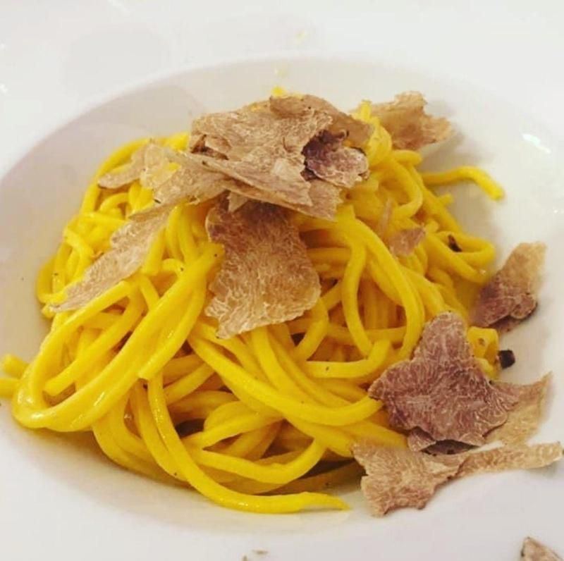 Tajarin al tartufo della locanda